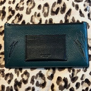 Coach Slim Wallet w/ Lightning Details